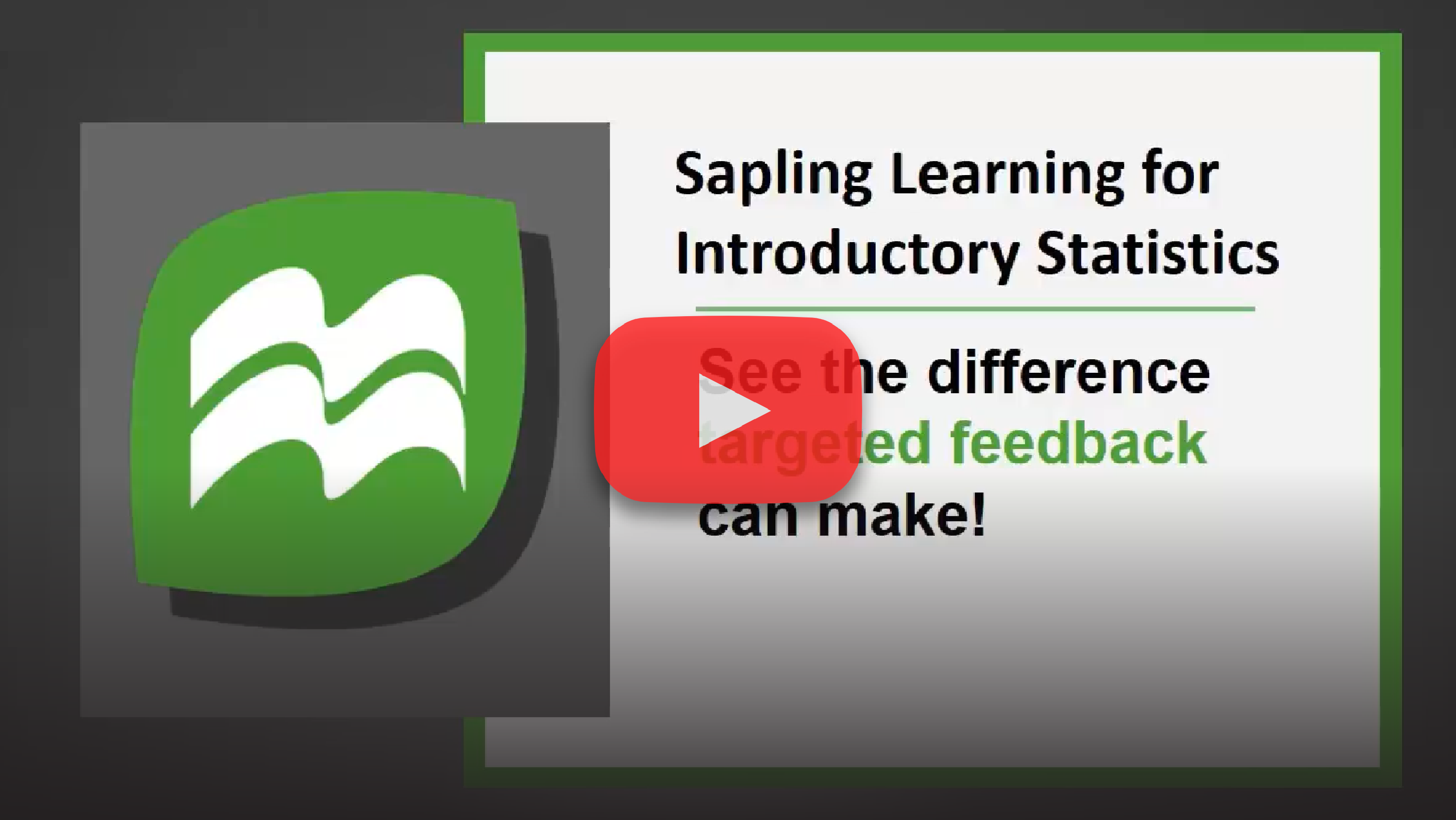 sapling learning higher education